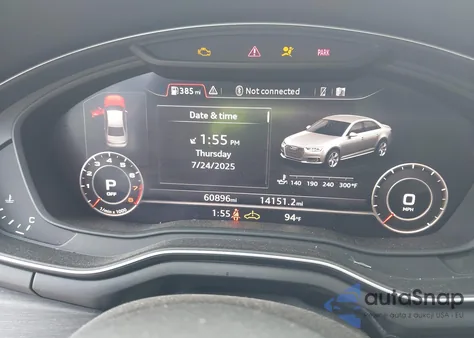 2018 Audi A4 2.0T Premium/2.0T Tech Premium z USA, uszkodzony, nr VIN WAUENAF4XJN016196